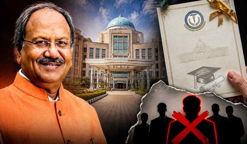 AIIMS रायपुर के तीसरे दीक्षांत समारोह के निमंत्रण पत्र को लेकर विवाद
