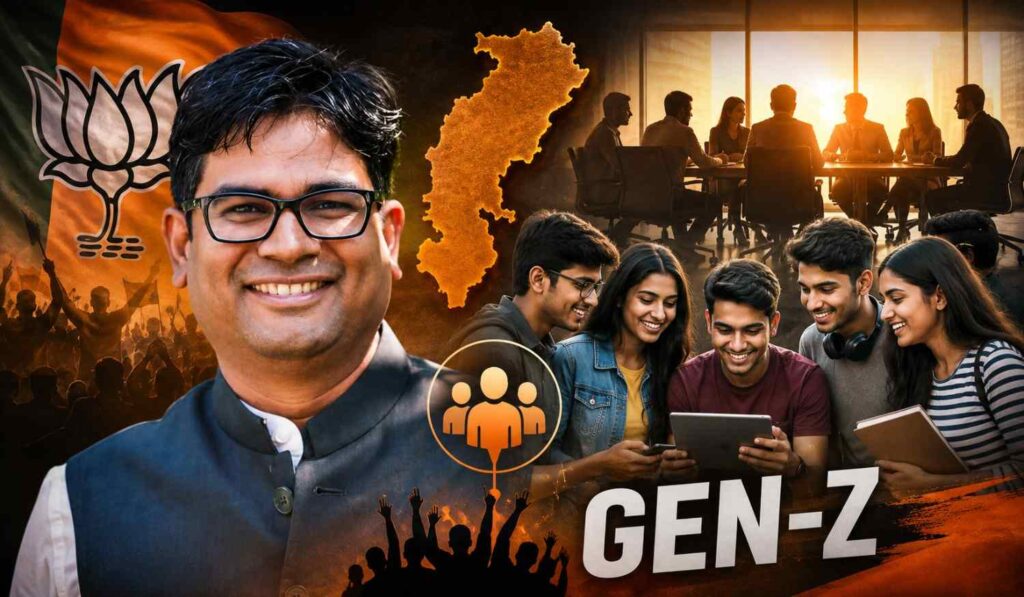 भाजपा की Gen-Z आउटरीच टीम में शामिल छत्तीसगढ़ के वित्त मंत्री ओपी चौधरी