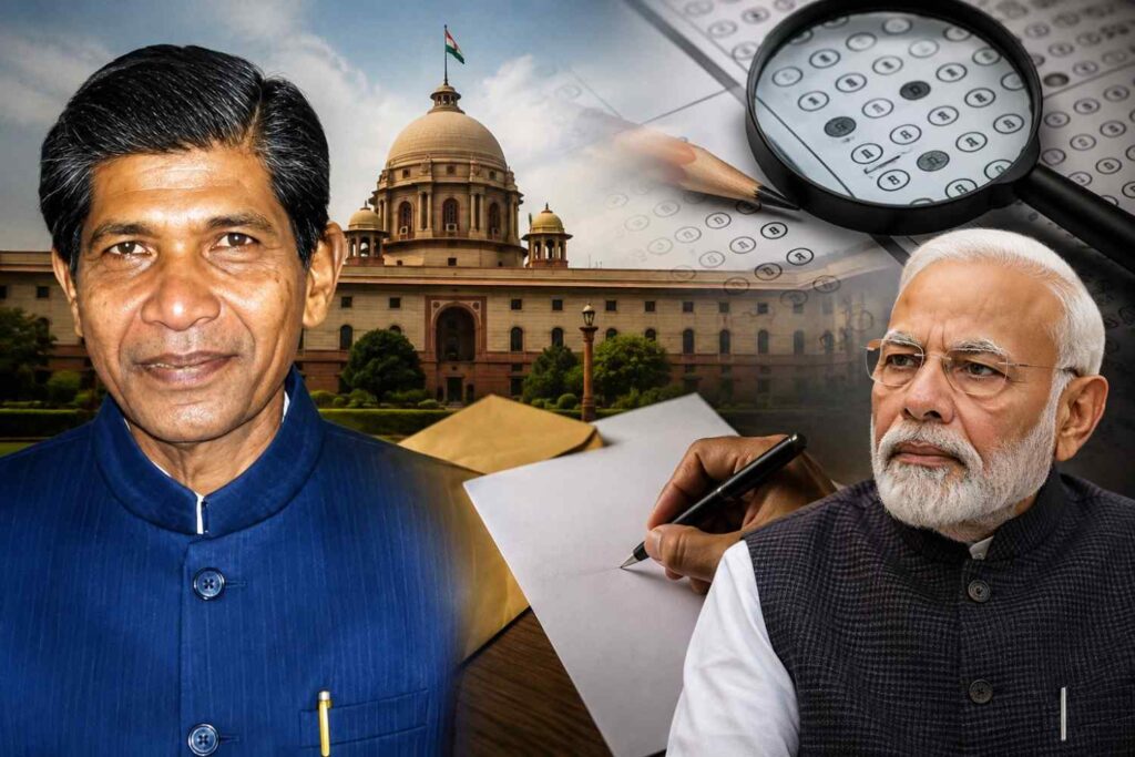 ननकीराम कंवर ने GST पदोन्नति परीक्षा में गड़बड़ी को लेकर PM मोदी को लिखा पत्र