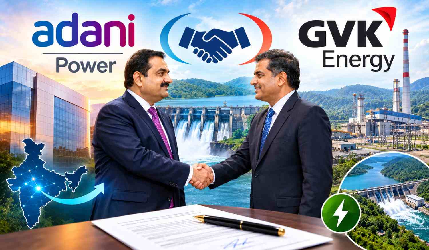 Adani Power ने GVK Energy के अधिग्रहण के लिए LOI हासिल किया