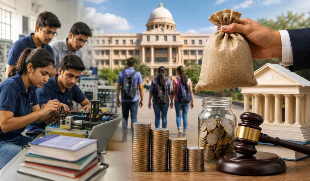 छत्तीसगढ़ निजी कॉलेज तकनीकी पाठ्यक्रम फीस AFRC नियम 2026-27