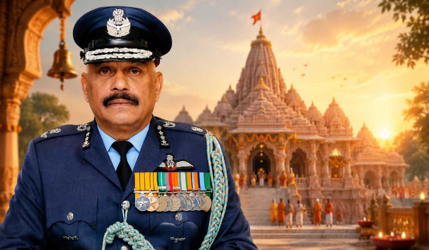 राम मंदिर ट्रस्ट के पहले CEO रिटायर्ड एयर मार्शल जीतेंद्र मिश्रा